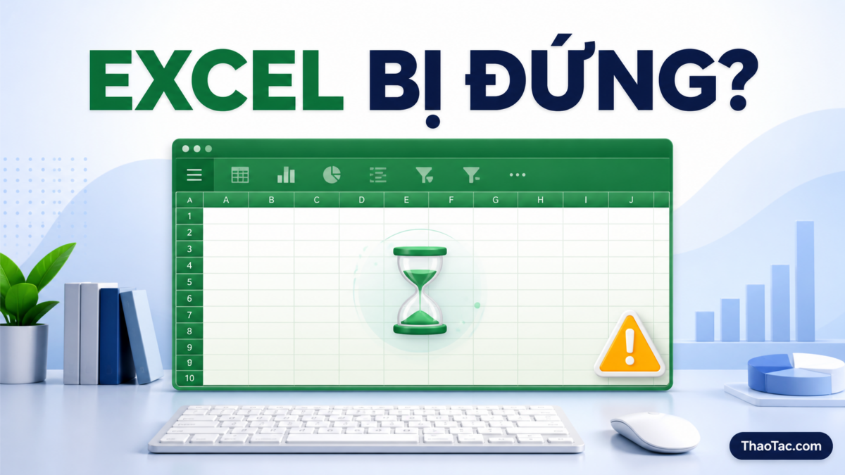 Excel bị đứng phải làm sao - hướng dẫn khắc phục Excel Not Responding